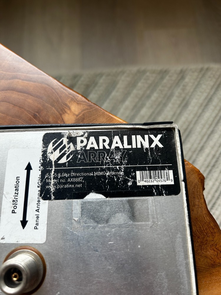 Paralinx Panel Array Antenna with Gold Mount Plate (#2)