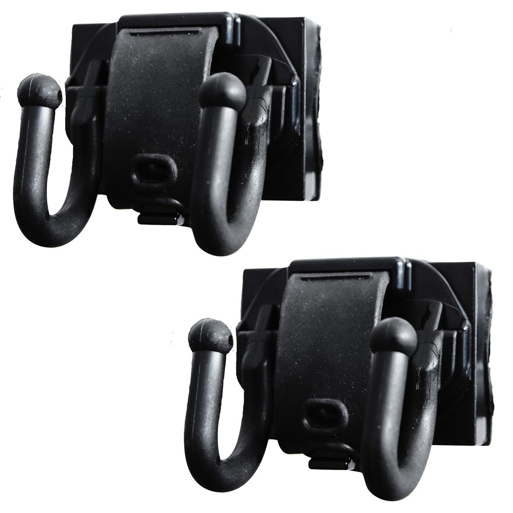 Mobility Dual Hooks - Bag, Cane, or Light Holder (2 Pack)