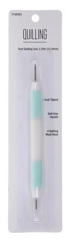 Mint & White Dual Quilling Tool New