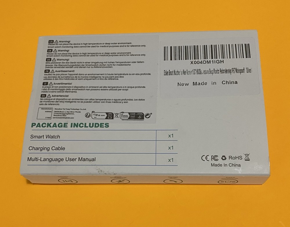 Efolen Smartwatch BT-CALL - New open Box