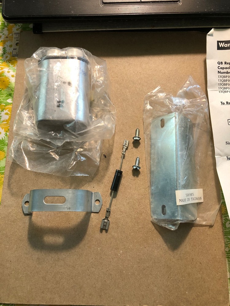Whirlpool # 13QBP1097 Capacitor Kit - Microwave