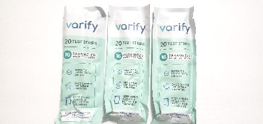 VARIFY 16 Parameter Water Test Strips (60) Test Strips EXP:12/01/2024 *PLS READ*