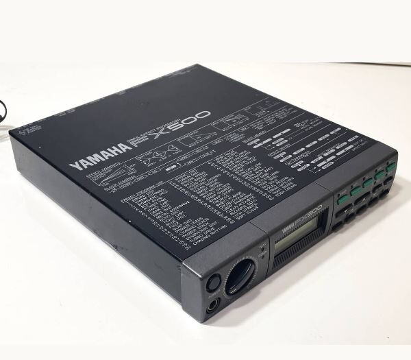 YAMAHA FX500 Simul Effect Processor Made In Japan Effect Rack w/PowerSupply rare
