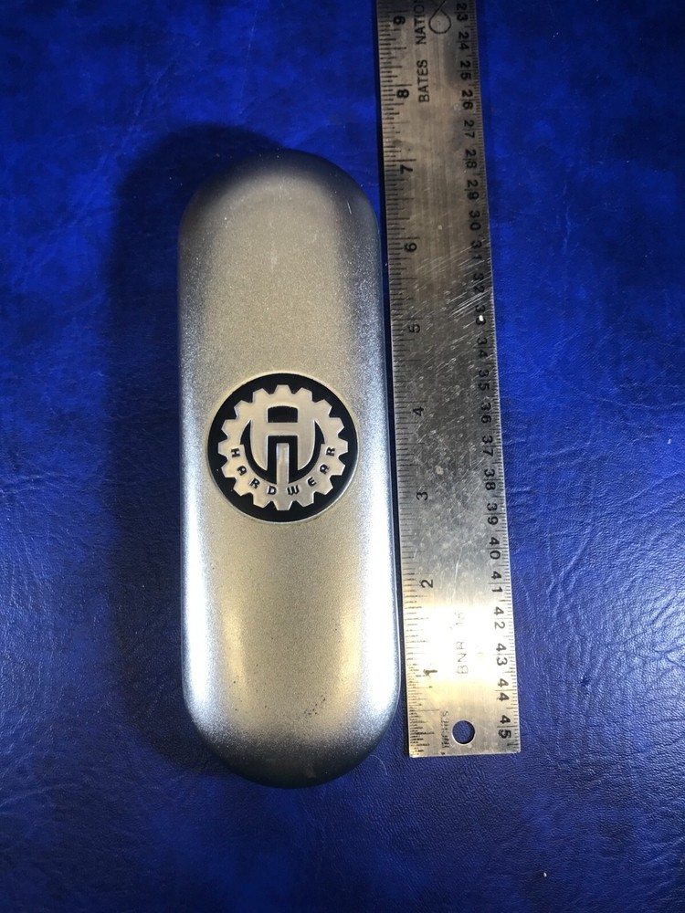 Metal Case with "Hardwear" Logo