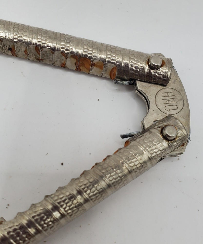 Vintage HMO Metal Nut Cracker Tool 5” Nut Shell Cracking Nutcracker Crab Walnut!