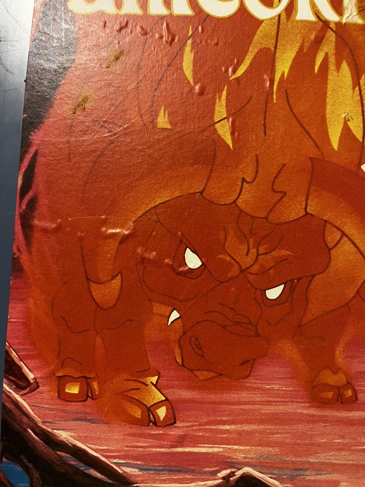 The Last Unicorn CBS FOX Capitance Electronic Disc System 1982 Untested