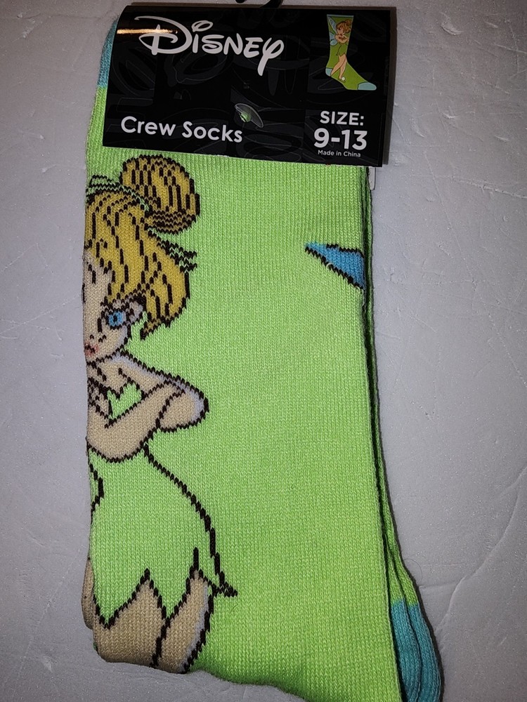 New Disney Tinker Bell Socks