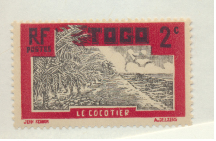 Togo Stamp Scott #217, Mint Hinged