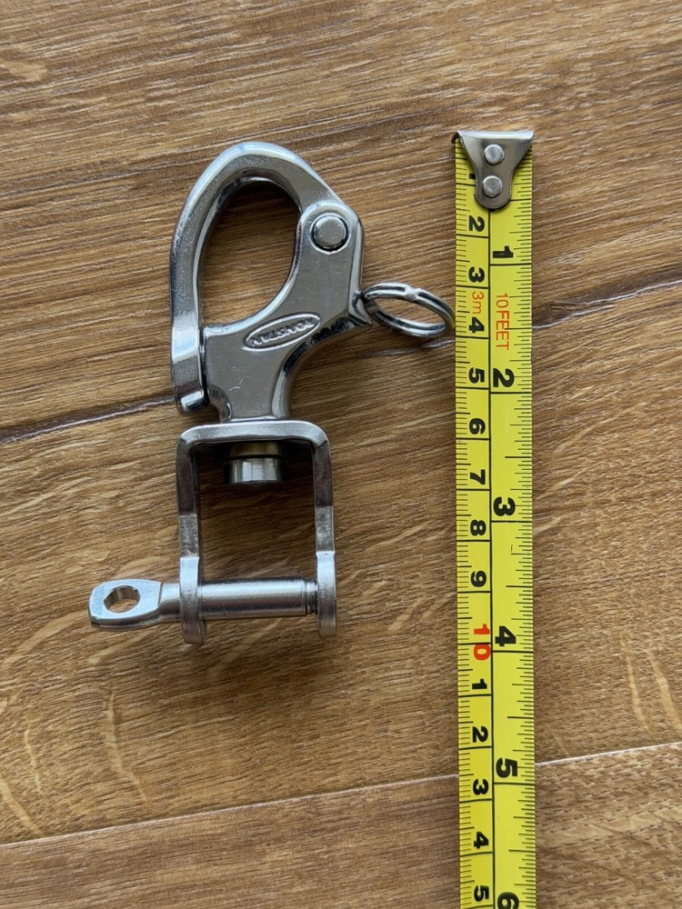 Ronstan RF6230 Swiveling Fork Head Snap Shackle 3 3/4" Excellent