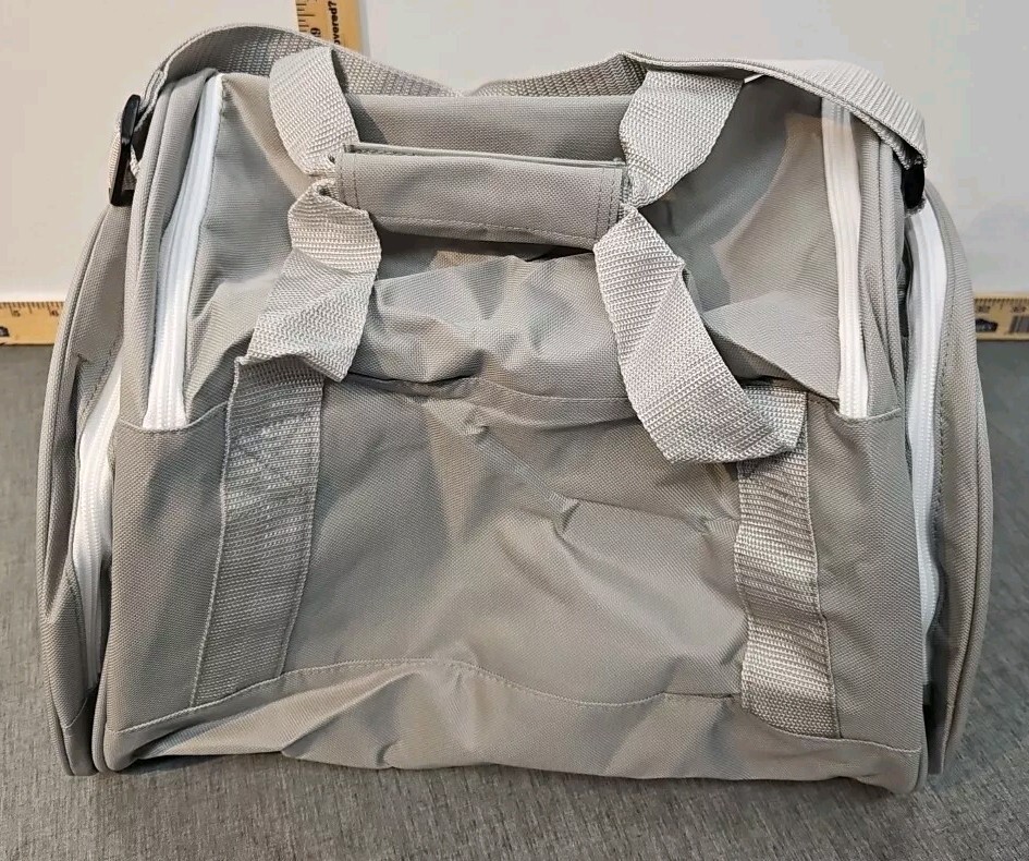 ⚡ Arbonne Duffle / Gym / Overnight Bag • Grey White / NEW