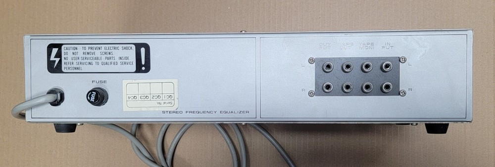 Vintage BVL Graphic Equalizer EQ-10 220V