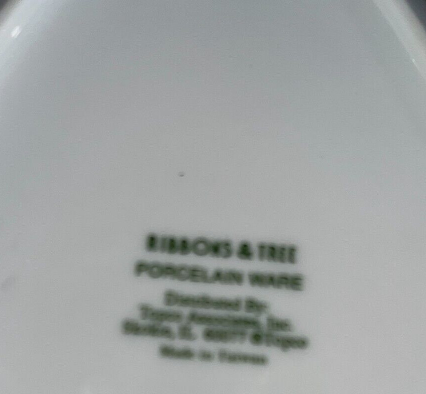 Ribbons & Tree Tree Serving Dish