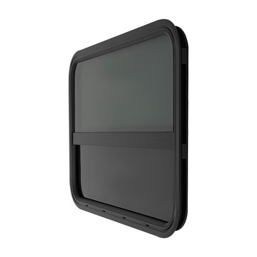 RV Window Rectangular Vertical Slide Window Clip-on Mounting Venting Window