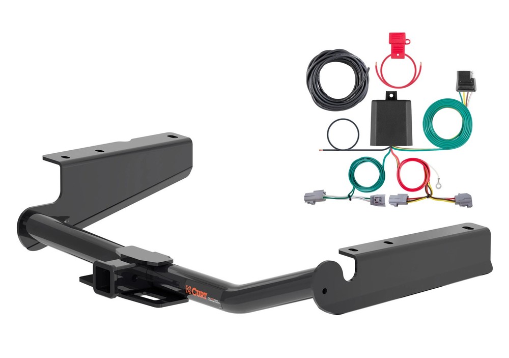 Curt Trailer Hitch & Wire Harness Custom Class 3 2in Receiver 13460 56452