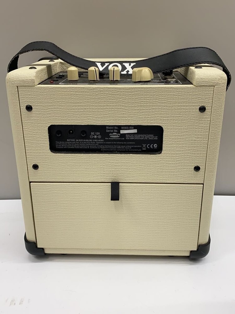 VOX MINI5 Rhythm Modeling Amplifier white USED