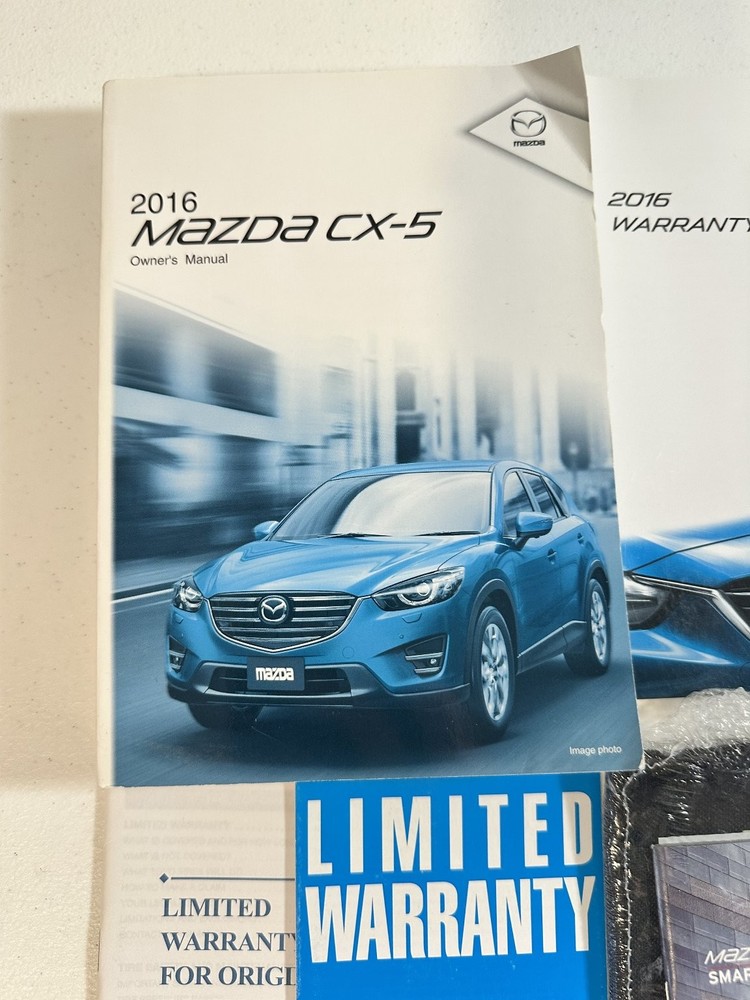 2016 Mazda CX-5 Owner's Manual Set