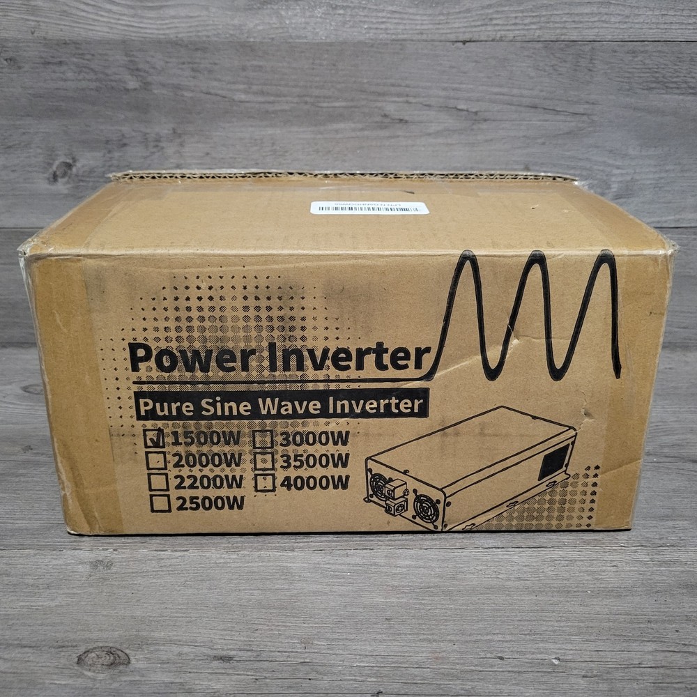 power inverter pure sine wave 1500w