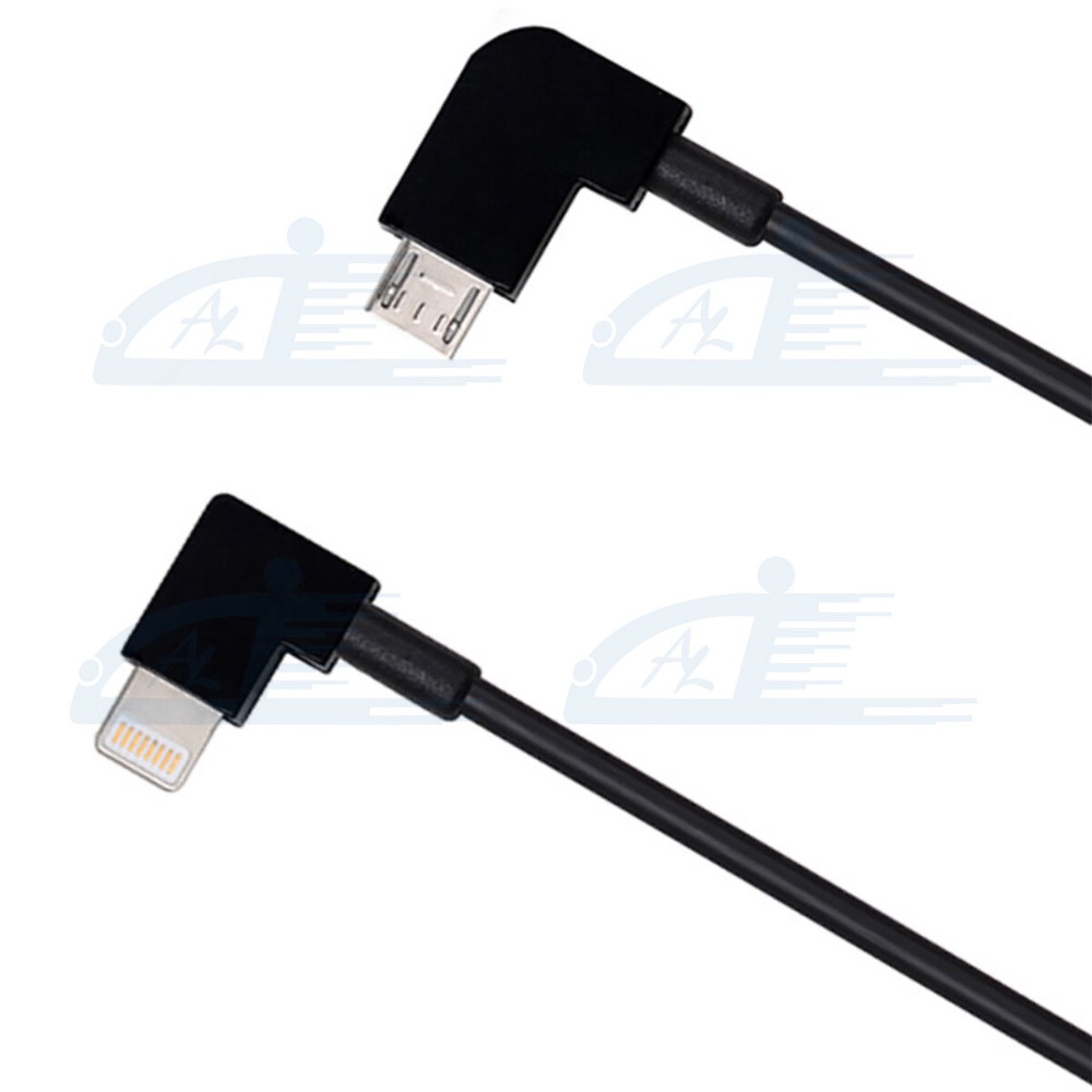 OTG Micro USB Cable for DJI Mavic Mini 1 RC Remote Controller to IOS iPhone/iPad