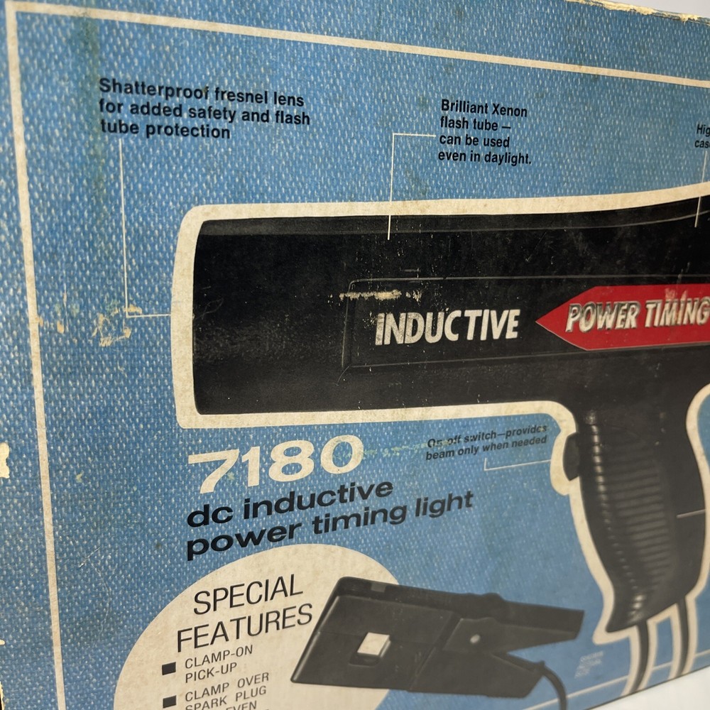 Cobra-GT 7180 Inductive Timing Light W/ Original Box