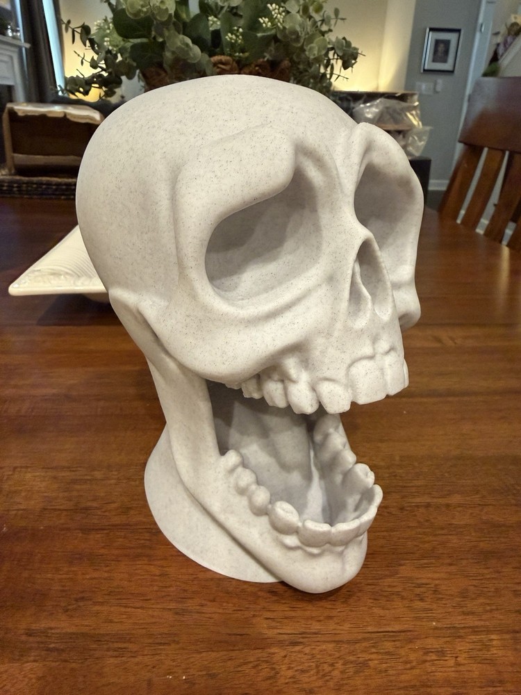 Skull Game Controller/Headset Holder Stand