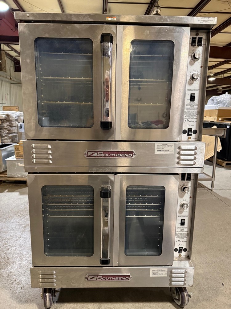 Southbend PCG100S/SD Platinum Double Stack Standard Depth Gas Convection Oven
