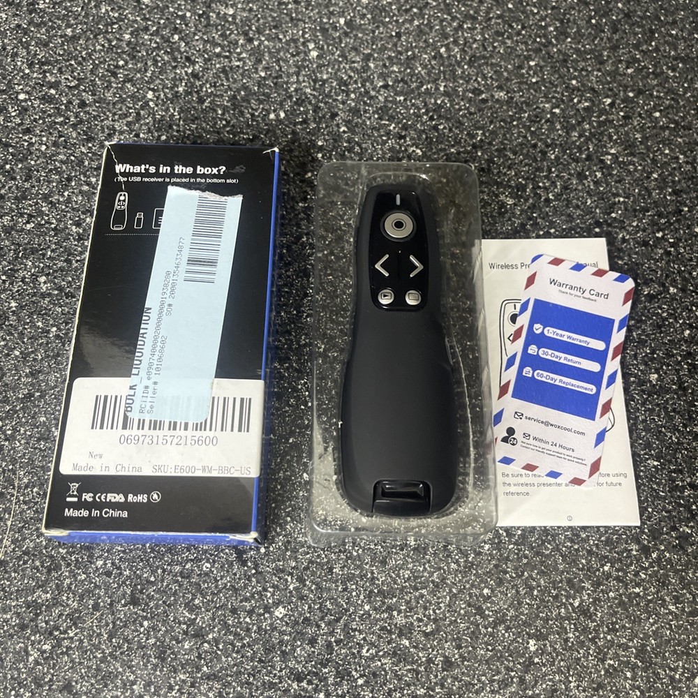 Power point Presentation Remote Control Wireless USB PPT Presenter Laser Pointer