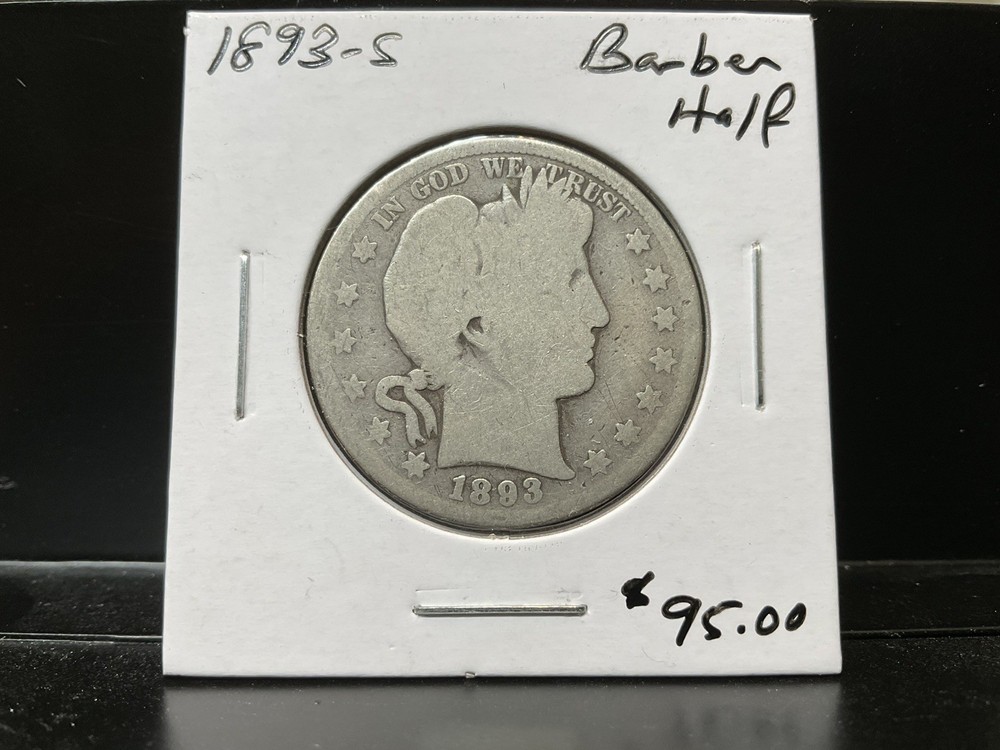 1893-S Barber Half