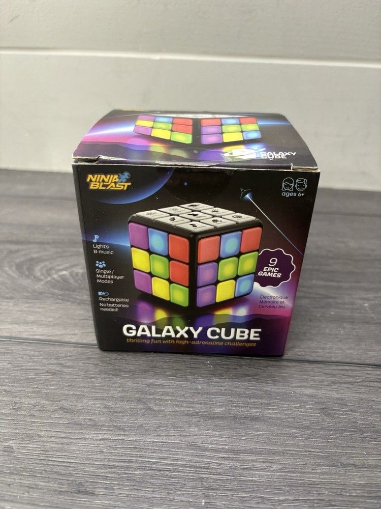NEW FACTORY SEALED NINJA BLAST GALAXY CUBE RECHARGEABLE