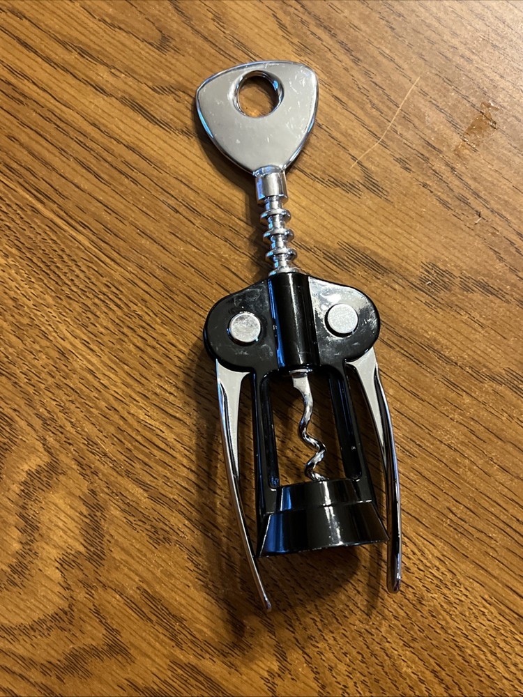 KitchenAid Winged Corkscrew Black Wine Opener