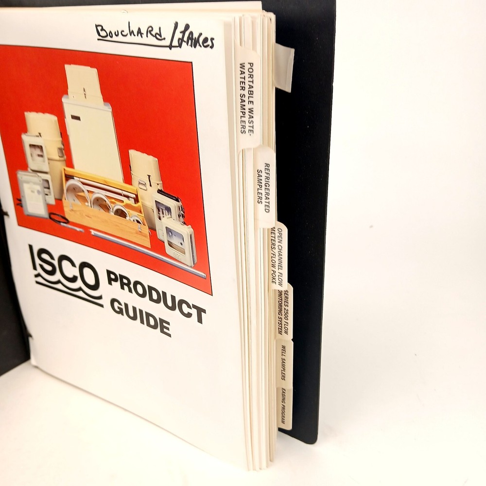 ISCO Waste Water Sampling Product Guide (c) 1988