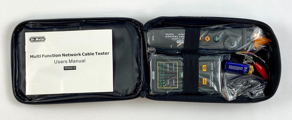 Dr. Meter Multi-Function Network Cable Tester MS6818/ BNC Connector Set of 3