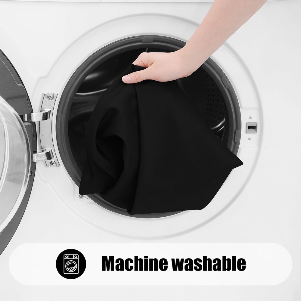 2 Pack Rectangle Picnic Table Cloth, Waterproof Elastic Fitted Tablecloths, W...