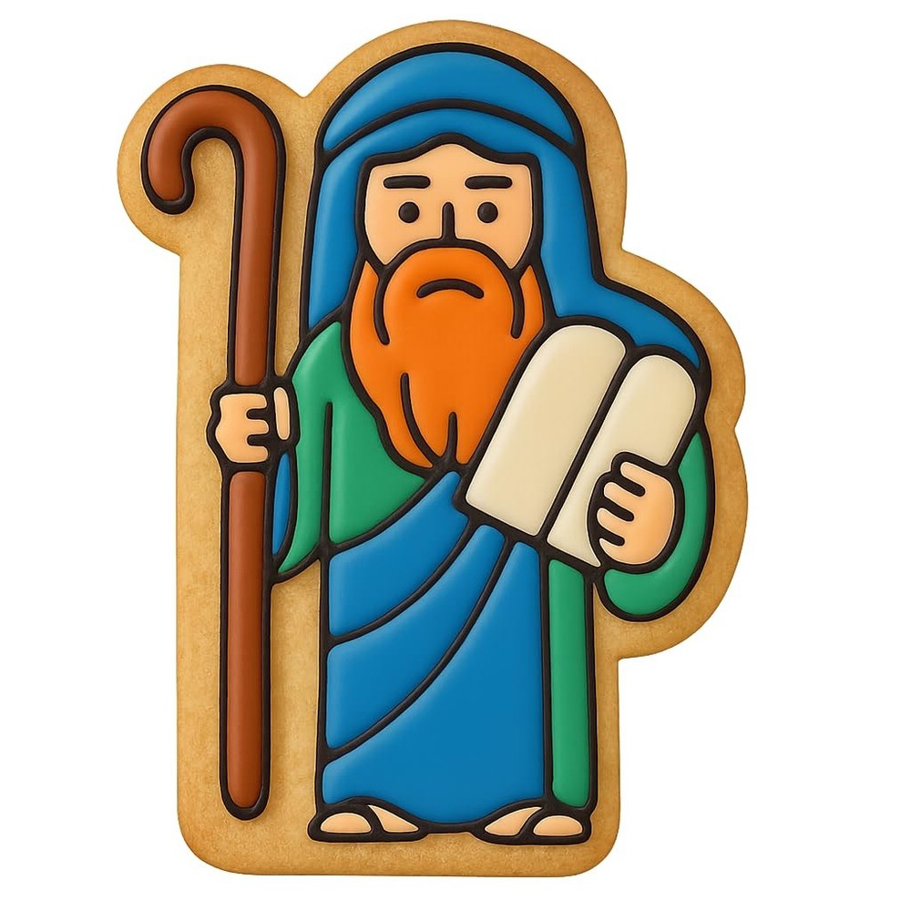 Biblical Moses Tablet Cookie Cutter - 4x3" Creative Party Design