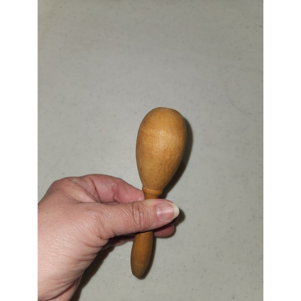 Vintage Wooden Darning Sewing Tool