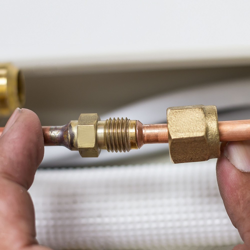 3/8" Brass Compression Nut,25Pcs Brass Compression Fitting Plumbing System