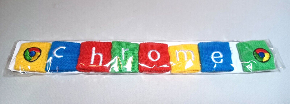 Google Chrome Chromercise Finger Sweatbands April Fools Everybody Chromercize