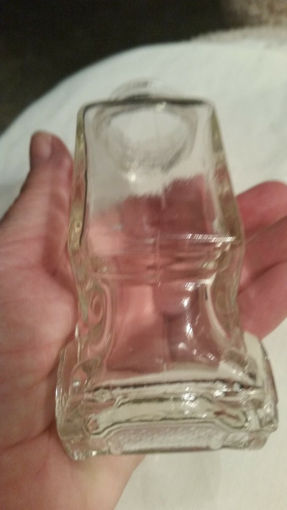 1929 Model Glass Car Candy Container Fresh Pac Candy Co. Moline Ill.