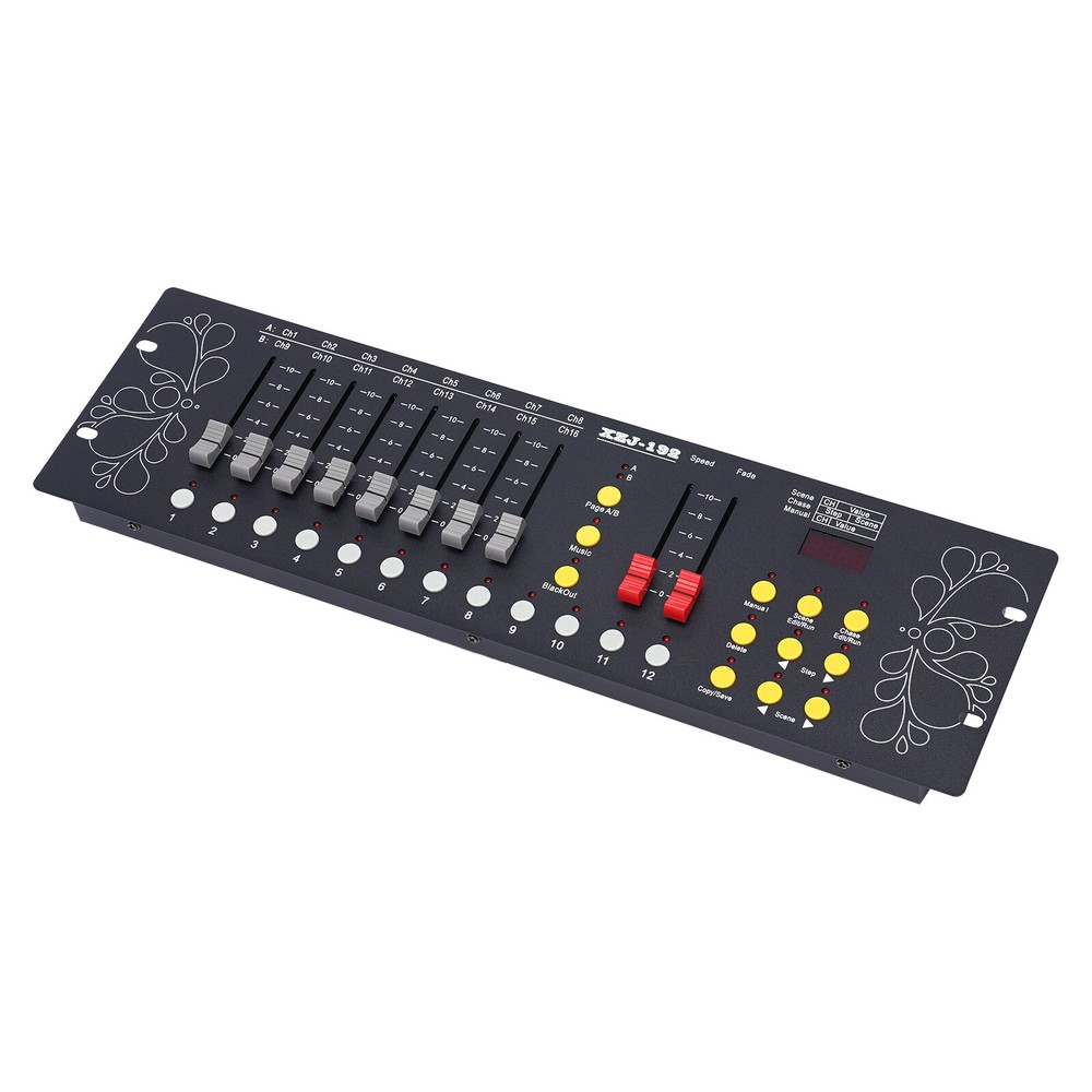 DJ DMX 512 192 Channels Operator Console Controller For Stage Lighting DJ Party