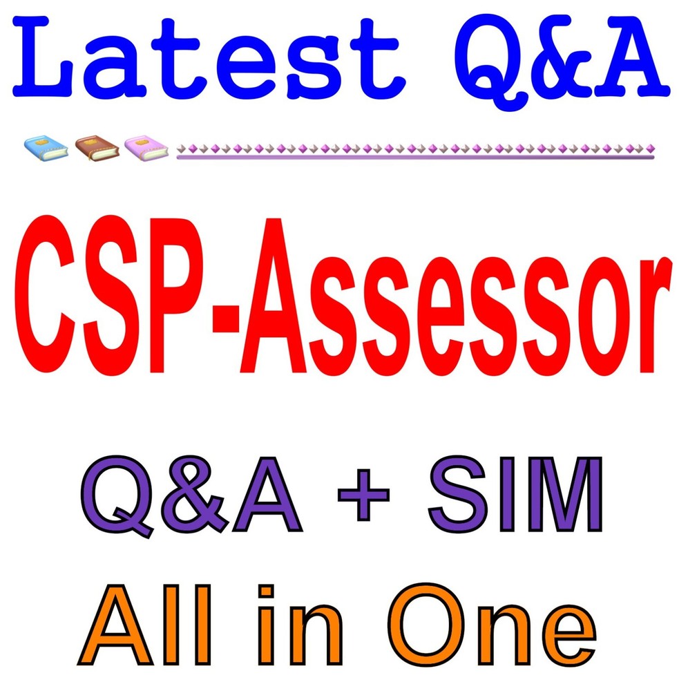CSP-Assessor Swift Customer Security Programme Assessor Exam Q&A