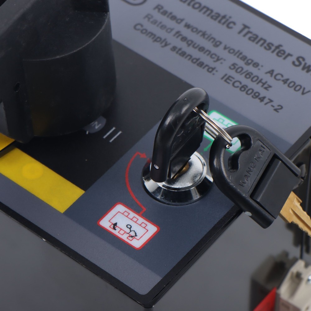 250A 4P Automatic Transfer Switch 110/220V 3S Switch Time Grid/Generator