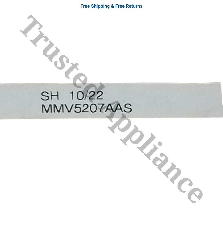 MAYTAG Microwave Control PANEL PART # 53001507 SILVER