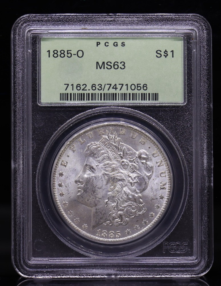 1885-O Morgan Dollar PCGS MS63