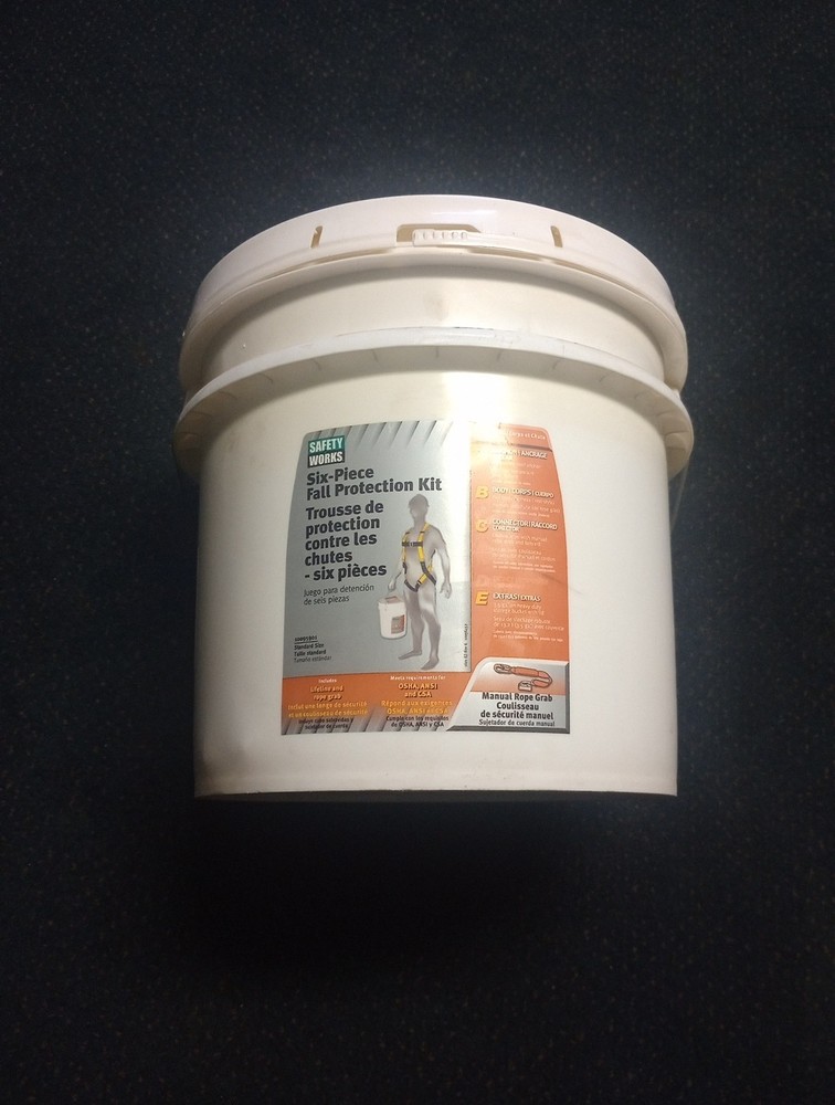 Six Piece Fall Protection Kit still unopened