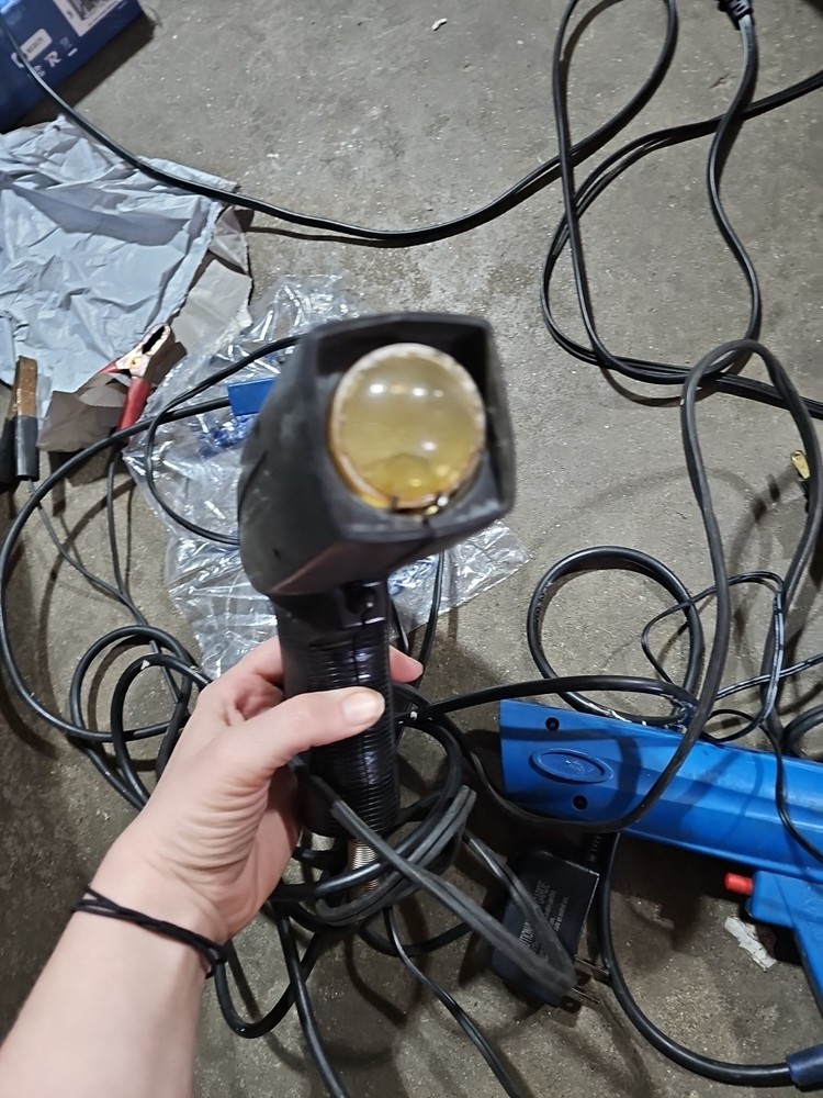 Black And Blue Unmarked Vintage Timing Light Gun