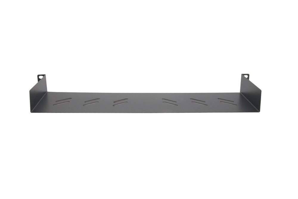 1U 19" Server Shelf Tray Vented Rack Mount Cantilever 6" Deep Depth Network