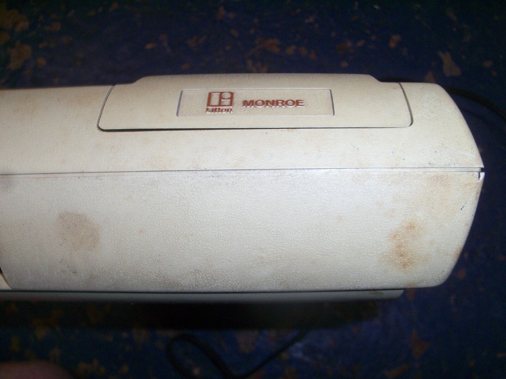 Vintage Monroe 2830 Printing Calculator, Tested, Works