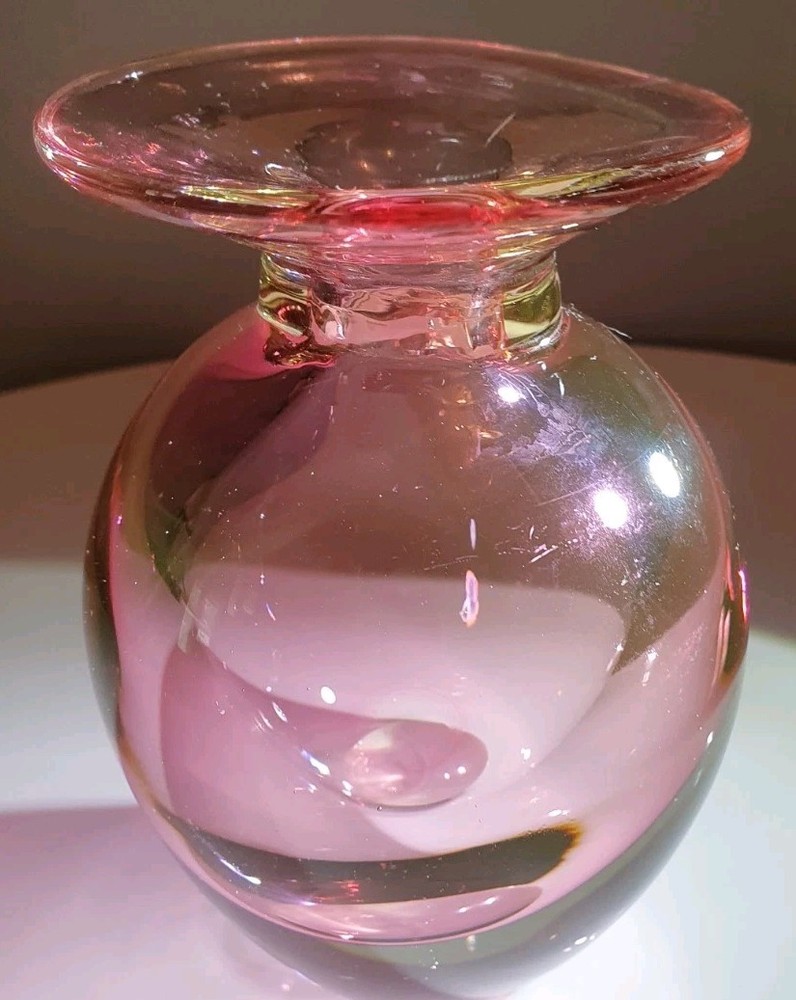 Murano Sommerso Bud Vase