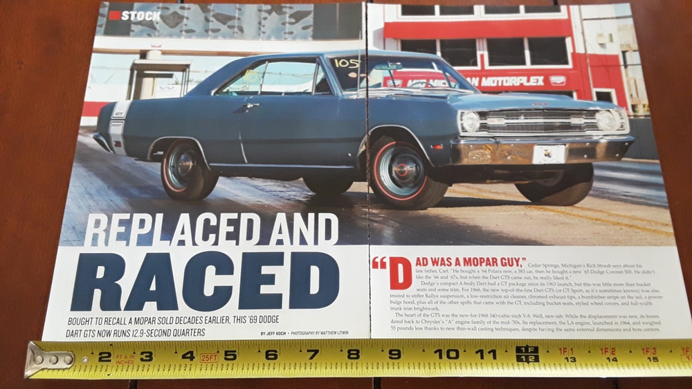 1969 DODGE DART GTS   ORIGINAL 2023 ARTICLE