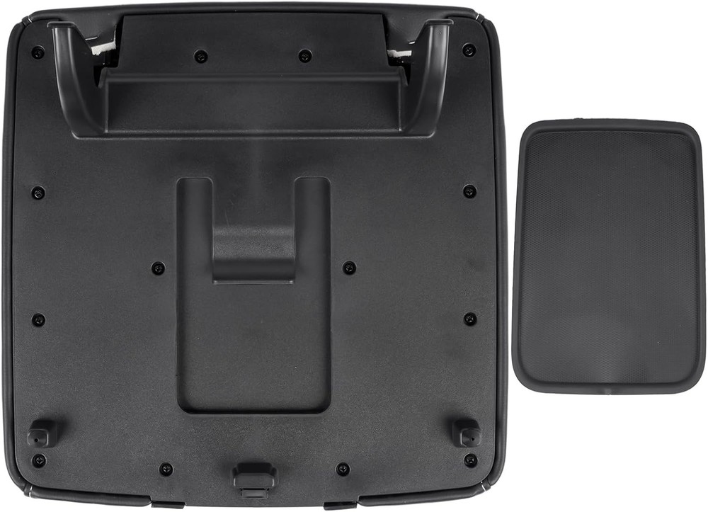 Middle Seat Black Console Armrest Lid Replacement for Chevy Silverado 1500 2500