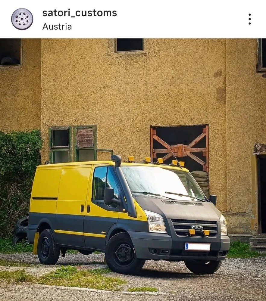Ford Transit MK7 Snorkel Air Intake